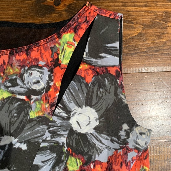 Rachel by Rachel Roy Cut Out Floral Print Dress in excellent condition - Picture 2 of 9